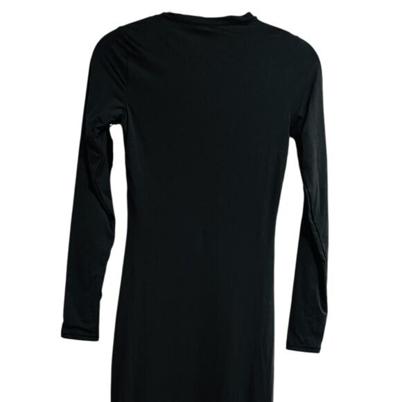 SKIMS CREW NECK LONG SLEEVE DRESS SIZE MEDIUM NWT - Picture 6 of 9